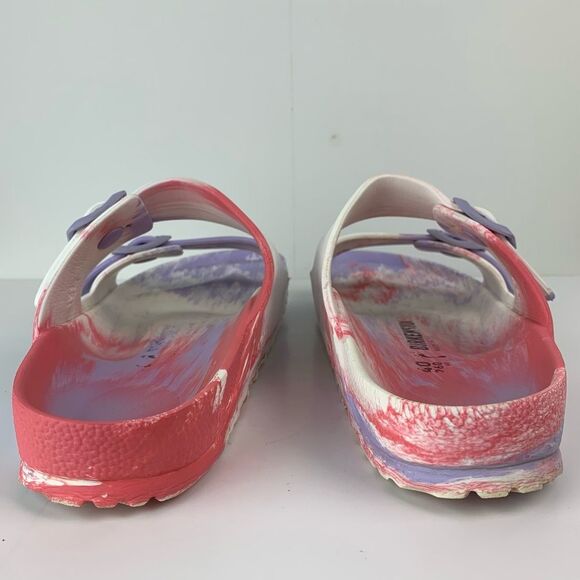 Birkenstock Women's Purple Arizona Eva Multicolor Fog Sandals Size 40 US 9/9.5 - Picture 5 of 13